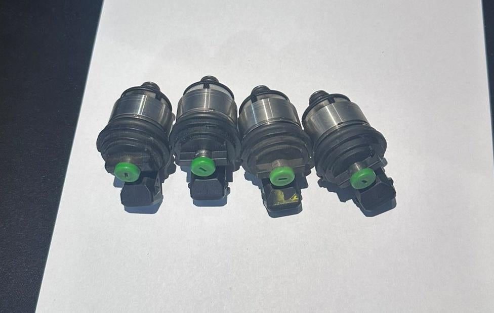 4x Originele Landi Renzo MED Injectoren - Groen, Ophalen of Verzenden, Gebruikt