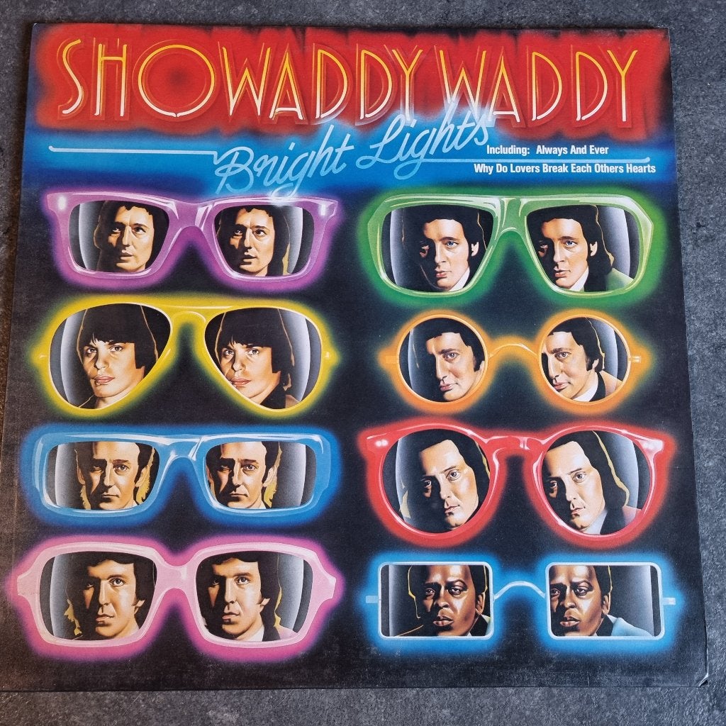 LP Showaddywaddy – Bright Lights, Cd's en Dvd's, LP, Gebruikt, Ophalen of Verzenden, 12 inch