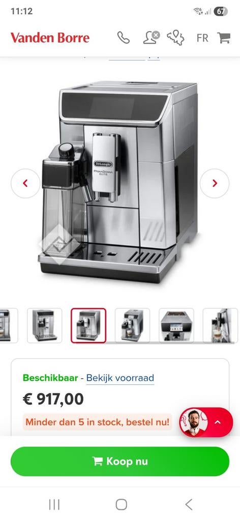 PrimaDonna Elite, Enlèvement
