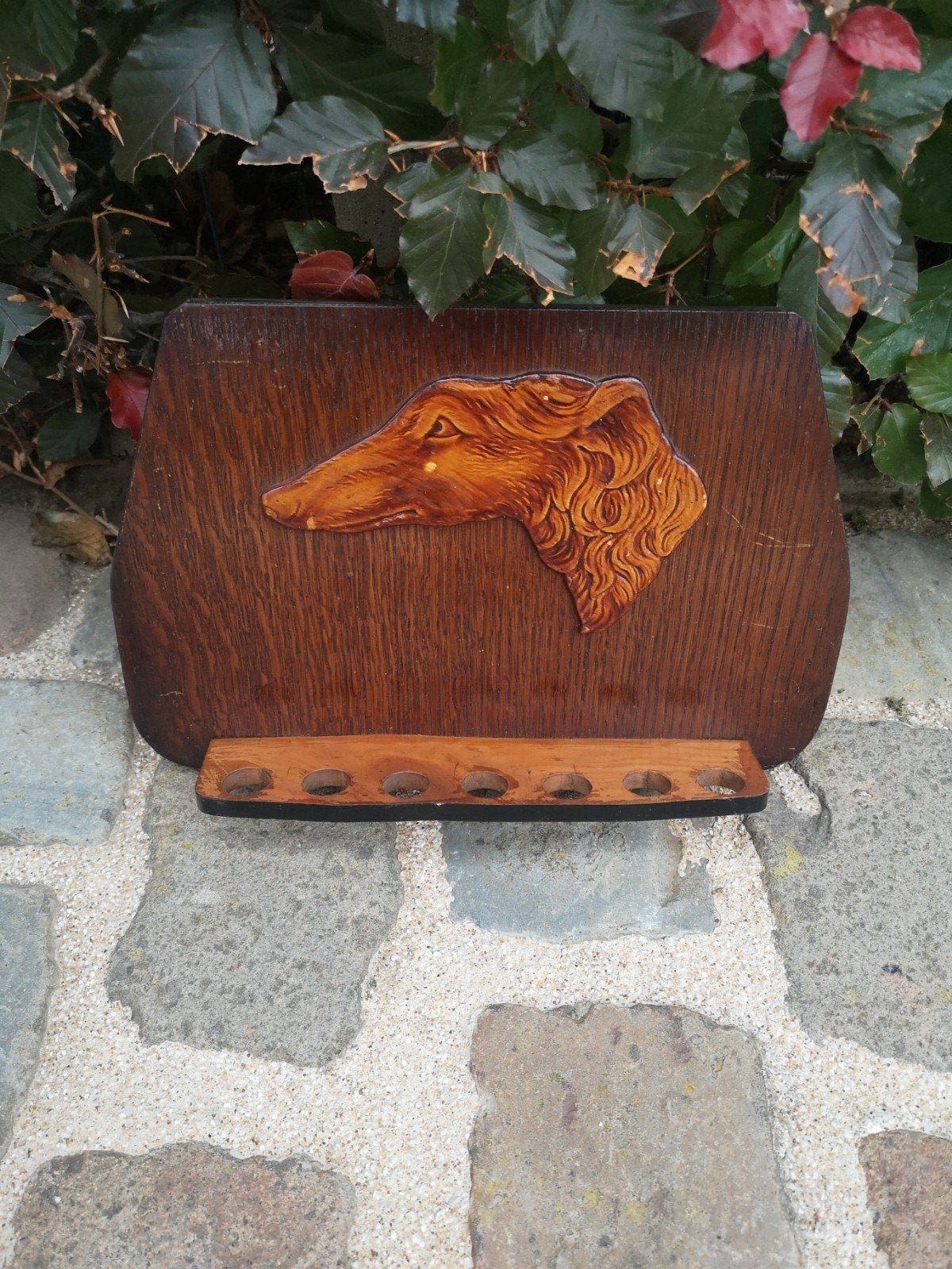 Vintage pijpenrek, Antiek en Kunst, Ophalen of Verzenden