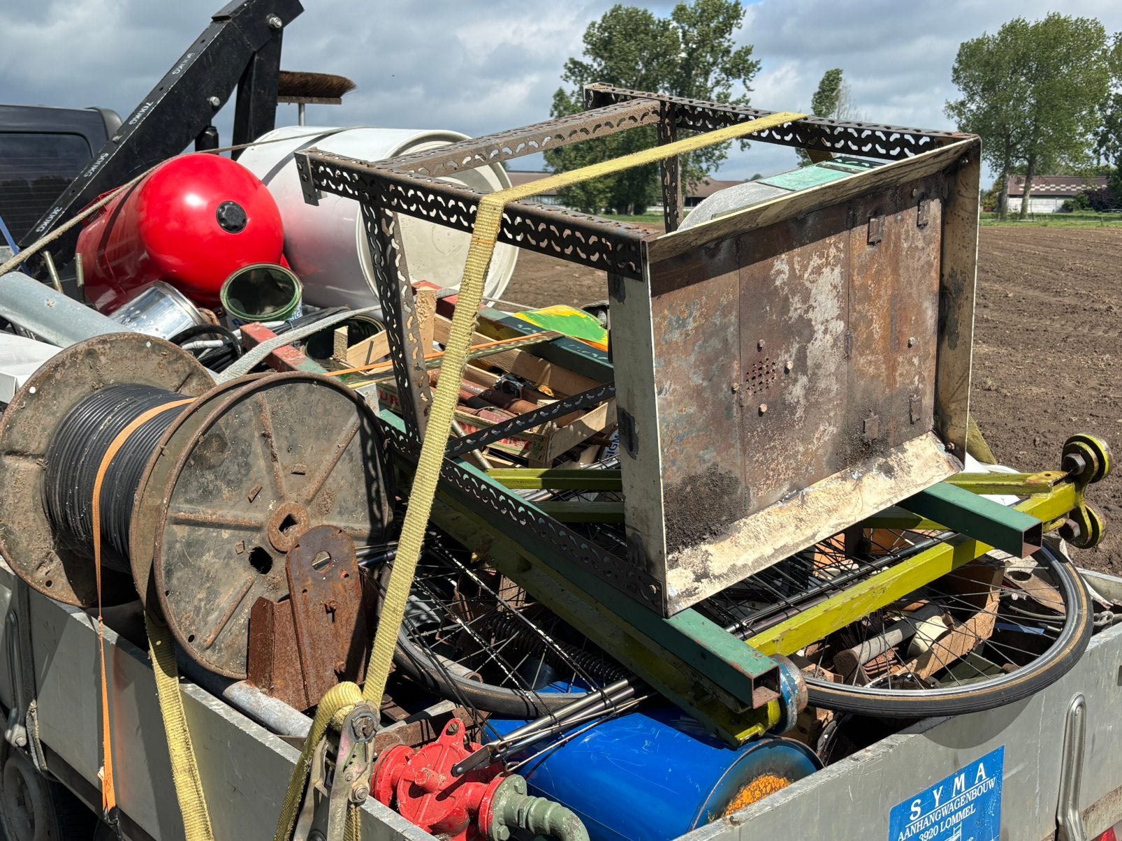 Ophaling oud ijzer  0470331552, Bricolage & Construction, Métaux, Utilisé, Fer, Enlèvement