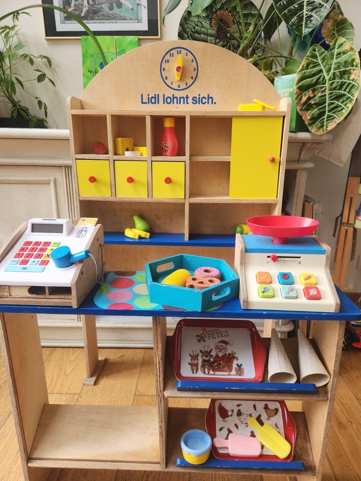 Épicerie-magasin pour enfant, en bois, avec accessoires, Enfants & Bébés, Enlèvement