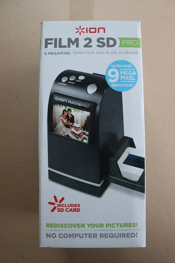 Negatief en diascanner ION 2 SD Pro, Informatique & Logiciels, Scanners, Enlèvement, Comme neuf, Scanner de diapositives