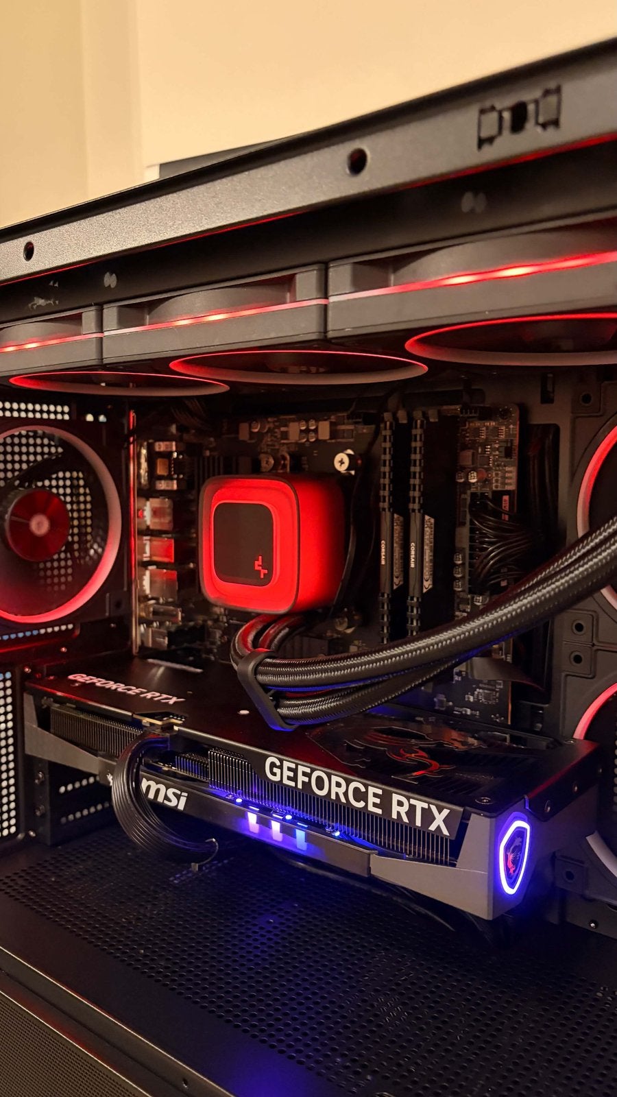 Nieuwe gaming-pc rtx 5060 ti, ryzen 7, 32 GB RAM, Ophalen, Zo goed als nieuw, Gaming, SSD