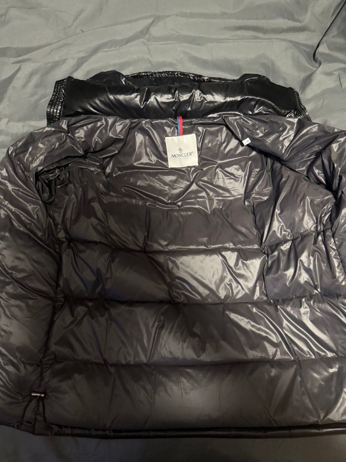 Moncler jas, Ophalen, Nieuw, Maat 48/50 (M), Zwart