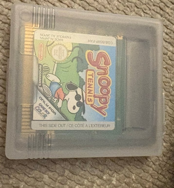 Game boy color game snoopy, Games en Spelcomputers, Games | Nintendo Game Boy, Ophalen, Zo goed als nieuw, Overige genres