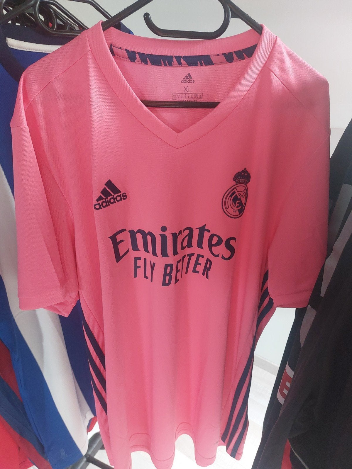 Real Madrid XL en XXL VoetbalShirt Nieuwstaat, Ophalen, Zo goed als nieuw, Roze, Adidas