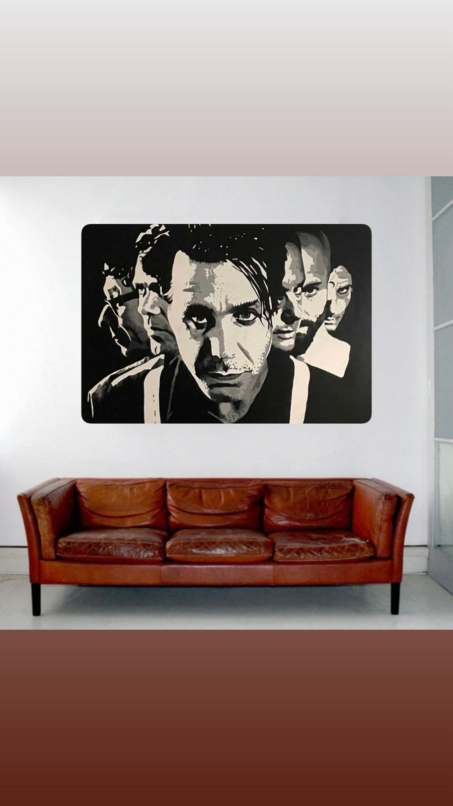 Rammstein, Ophalen of Verzenden, Op houten frame