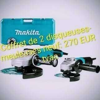 Set van 2 Makita grinders en grinders, Ophalen, Nieuw, 1000 watt of meer, Haakse handslijpmachine