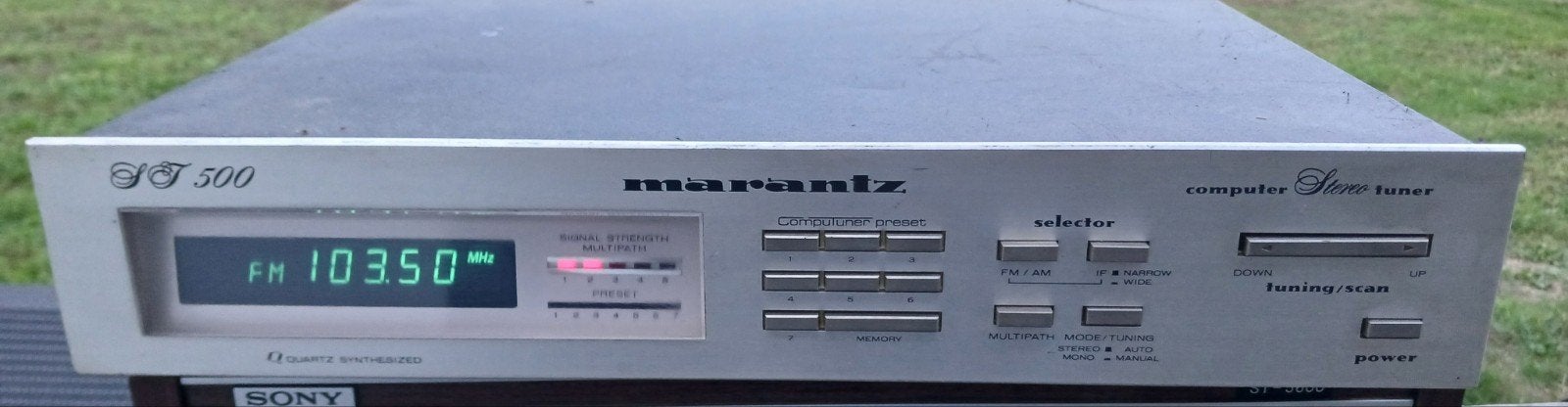 Marantz ST 500 Stereo Tuner – Perfecte Staat, TV, Hi-fi & Vidéo, Enlèvement