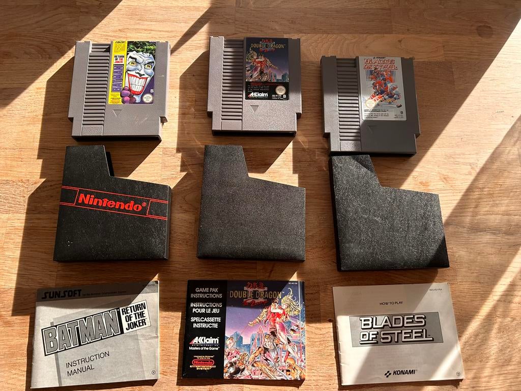 Nintendo NES games - 3 stuks, Games en Spelcomputers, Games | Nintendo NES, Ophalen of Verzenden