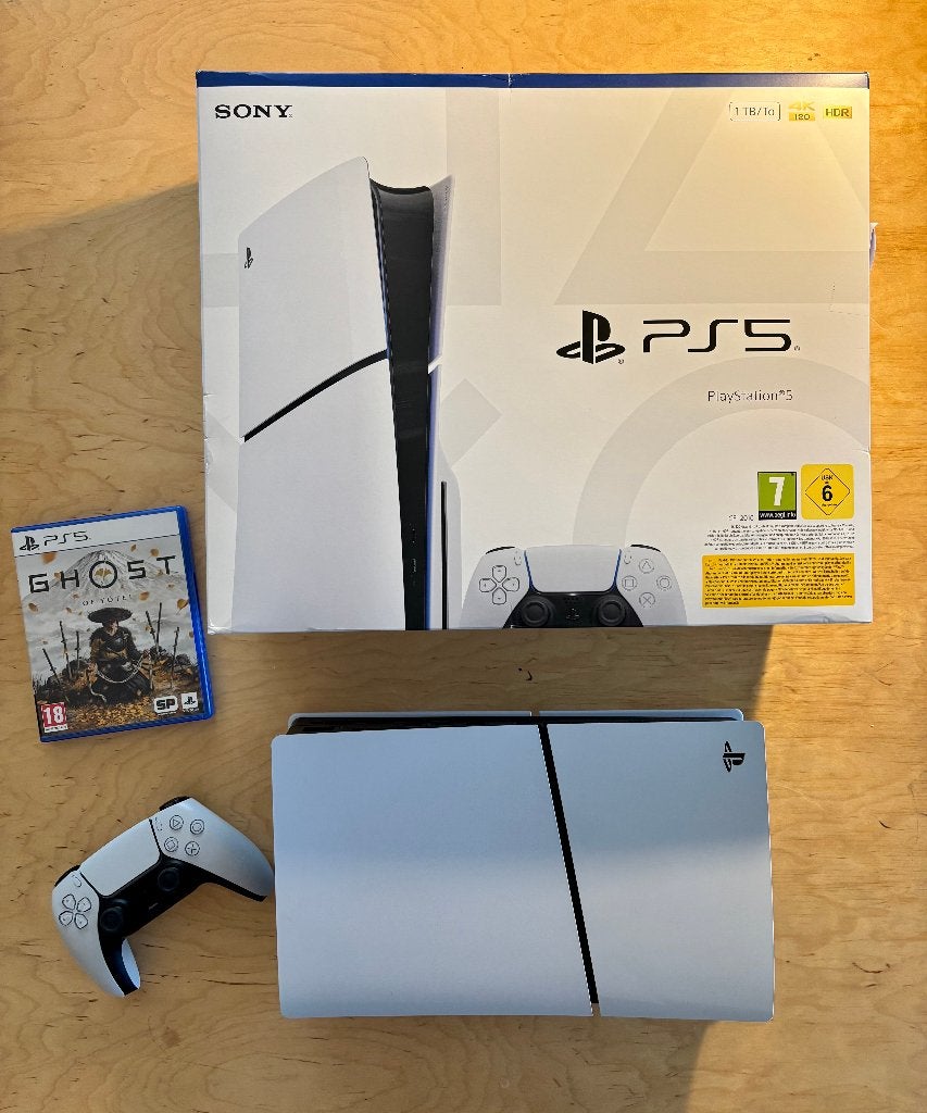 PLAYSTATION 5 + 16 jeux, Enlèvement, Comme neuf, Playstation 5