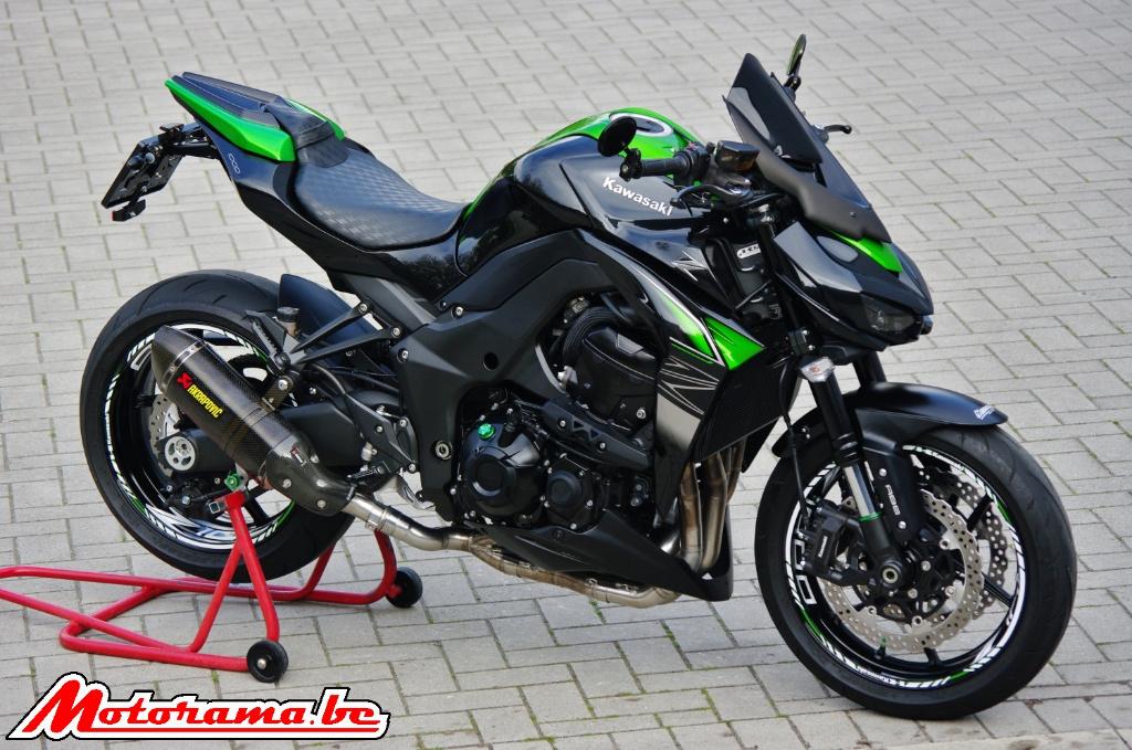 Kawasaki Z1000 - 2017 - 7000 km @Motorama, Motoren, Motoren | Kawasaki, 4 cilinders, Motorrijbewijs A, Sportuitlaat, Naked bike