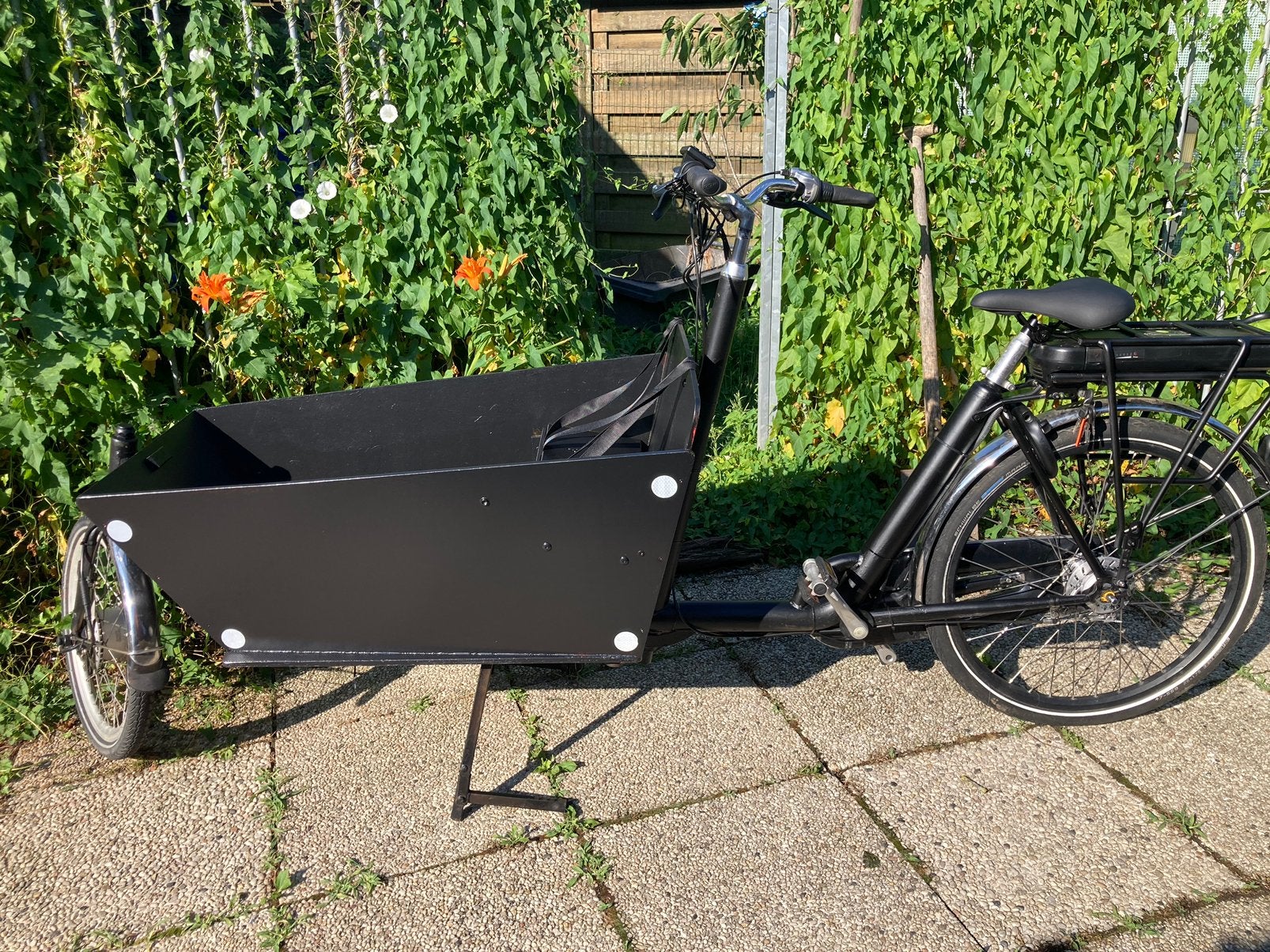 Elektrische bakfiets, Fietsen en Brommers, Fietsen | Bakfietsen, Zo goed als nieuw, Overige merken, Ophalen
