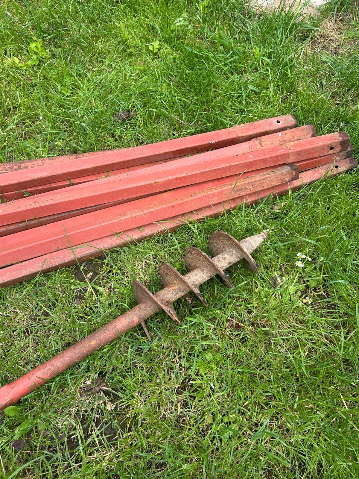 Tariere 110mm, Enlèvement, Tarière