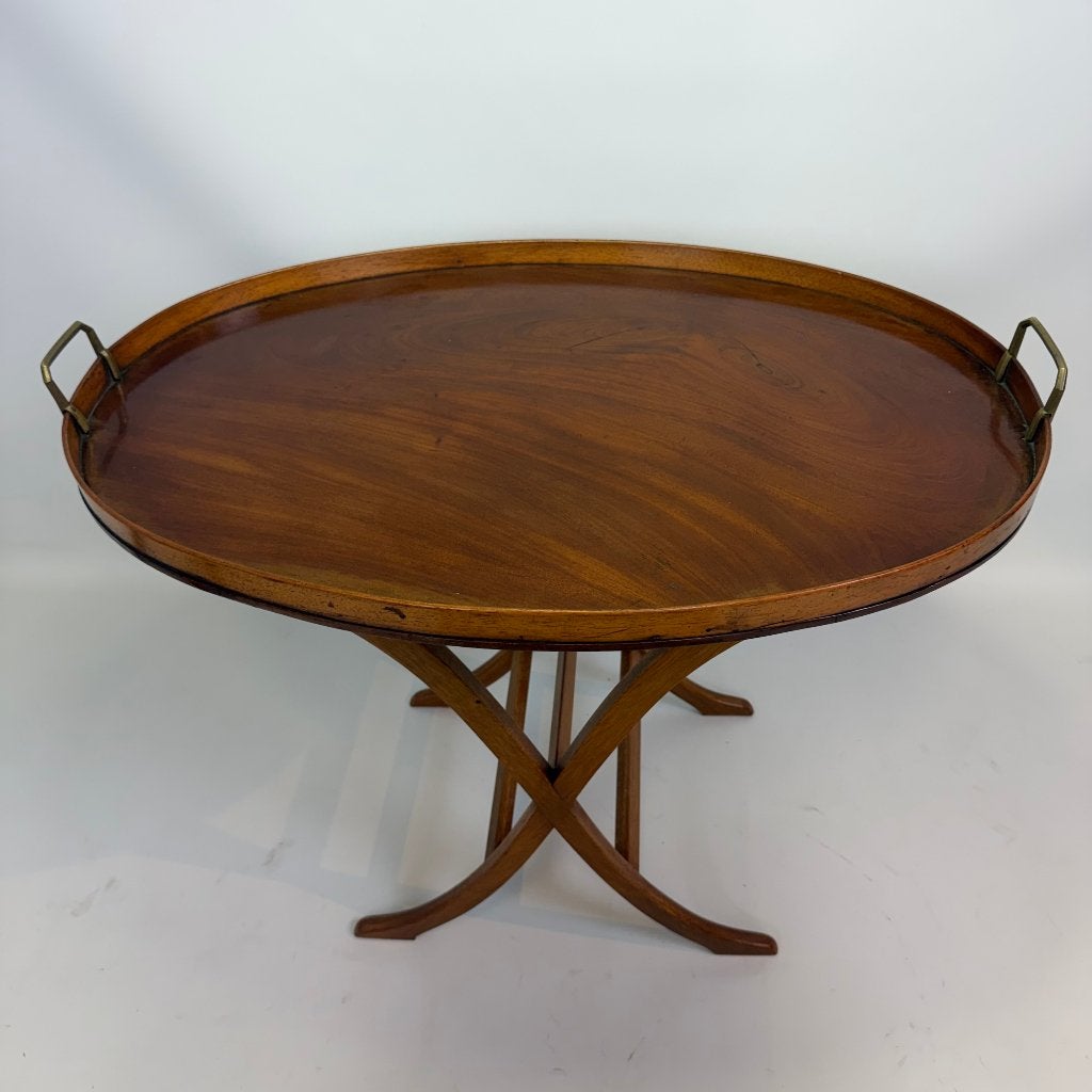Table de service de style anglais, Maison & Meubles, 55 à 75 cm, Enlèvement ou Envoi, 45 à 60 cm, Utilisé