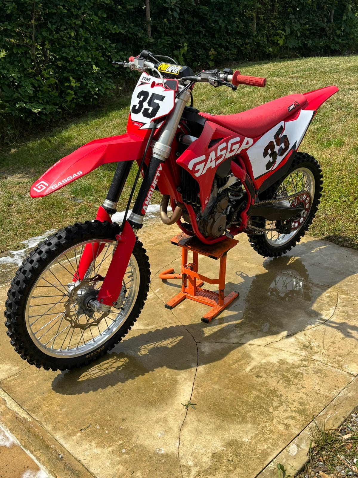 GasGas MC250, Entreprise, Occasion, Moto de cross, Contrôle de traction