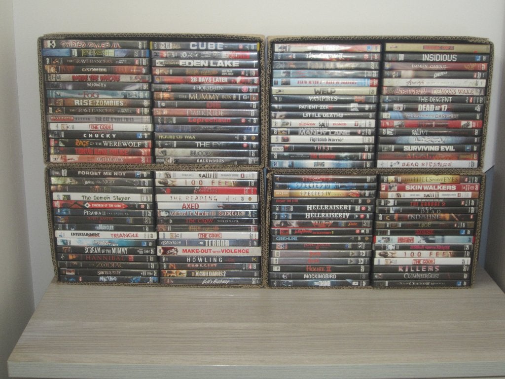120 Horror DVD's, Cd's en Dvd's, Ophalen of Verzenden, Gebruikt, Gore