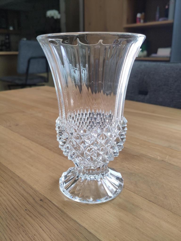 Cristal d'Arques — Vase en cristal « Longchamp » — 18 cm, Enlèvement ou Envoi
