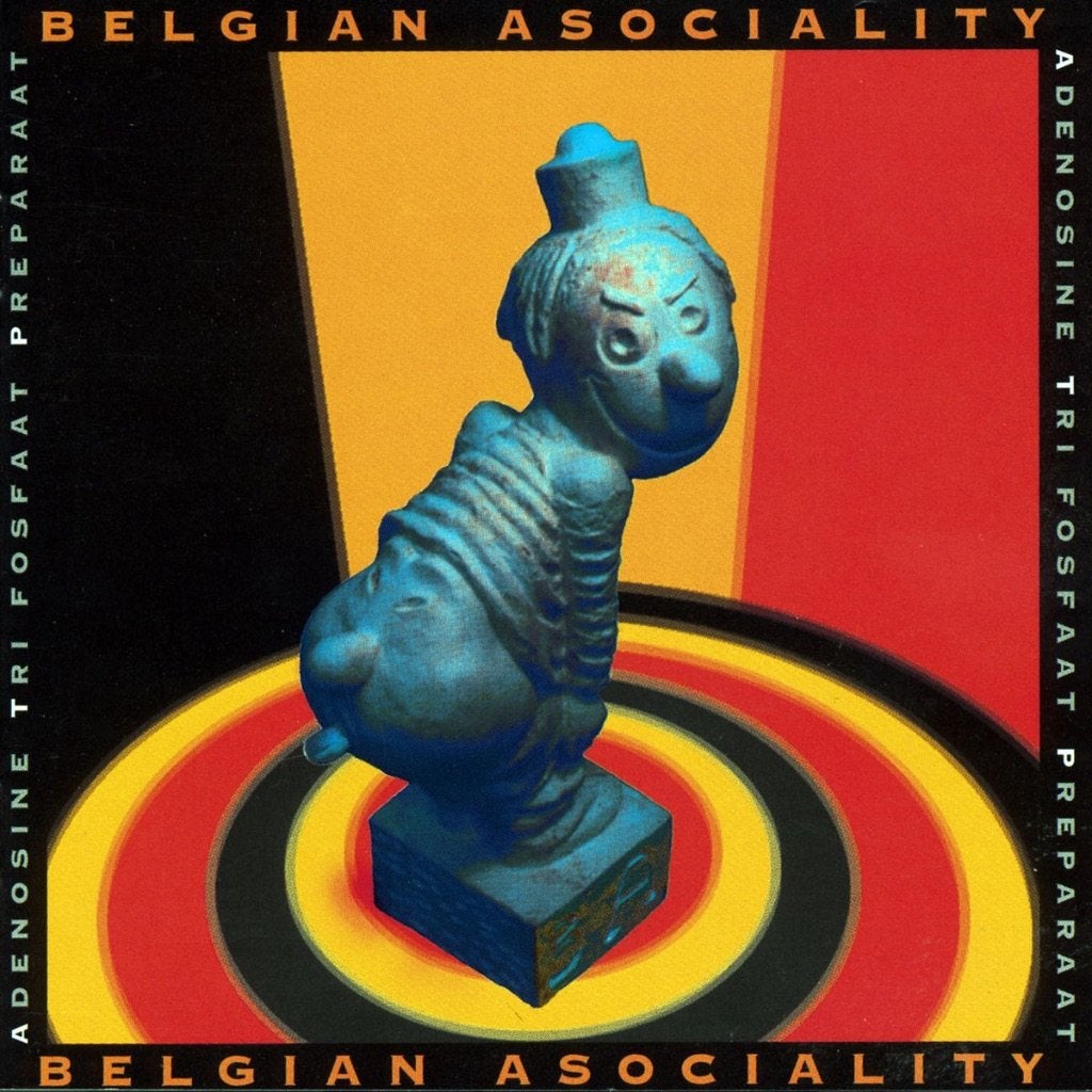 CD Adenosine Tri Fosfaat Preparaat (1994) BELGIAN ASOCIALITY, Ophalen, Inclusief boekje, Rock, Gebruikt