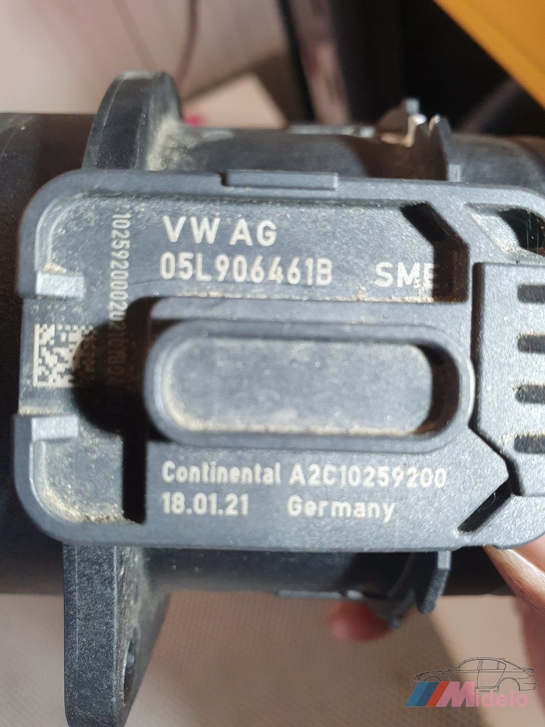 luchtmassameter skoda karoq 2.0tdi artikelnr 05l906461b, -, Origine de la pièce connue, Utilisé, Skoda