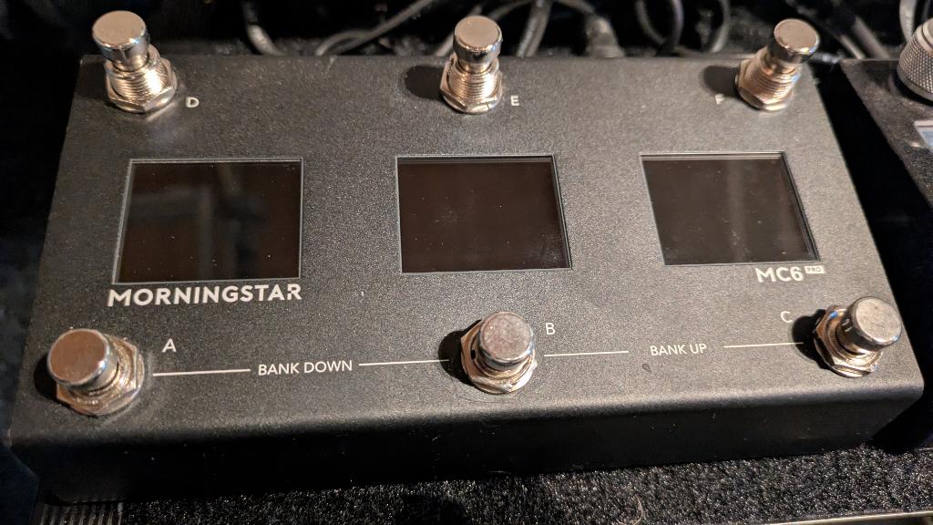Morningstar MC6 Pro MIDI controller, Muziek en Instrumenten, Effecten, Ophalen of Verzenden, Zo goed als nieuw, Overige typen