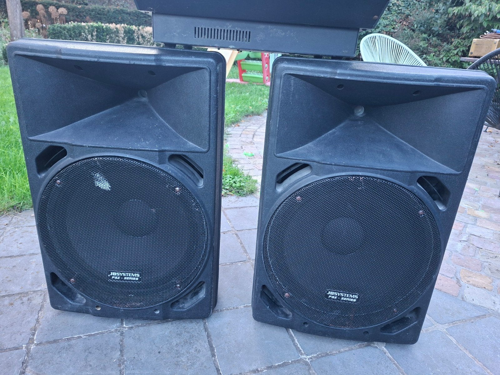 P.A set JB Systems, Ophalen