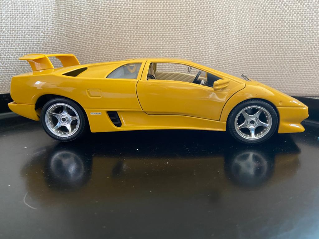 Schaalmodel - Lamborghini Diabolo Bburago Made in Italy1:18, Ophalen, Gebruikt, Auto, Overige merken