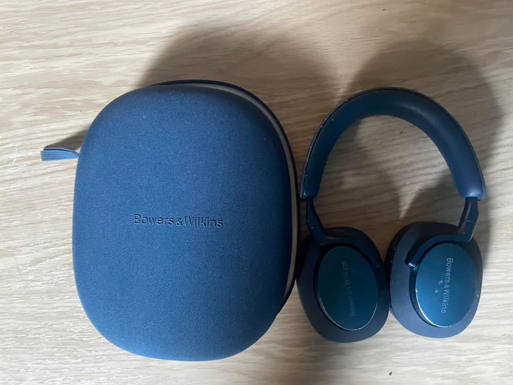Bowers x Wilkins Px7 S2e Blauw, Audio, Tv en Foto, Hoofdtelefoons, Overige merken, Gebruikt, Draadloos, Op oor (supra aural)