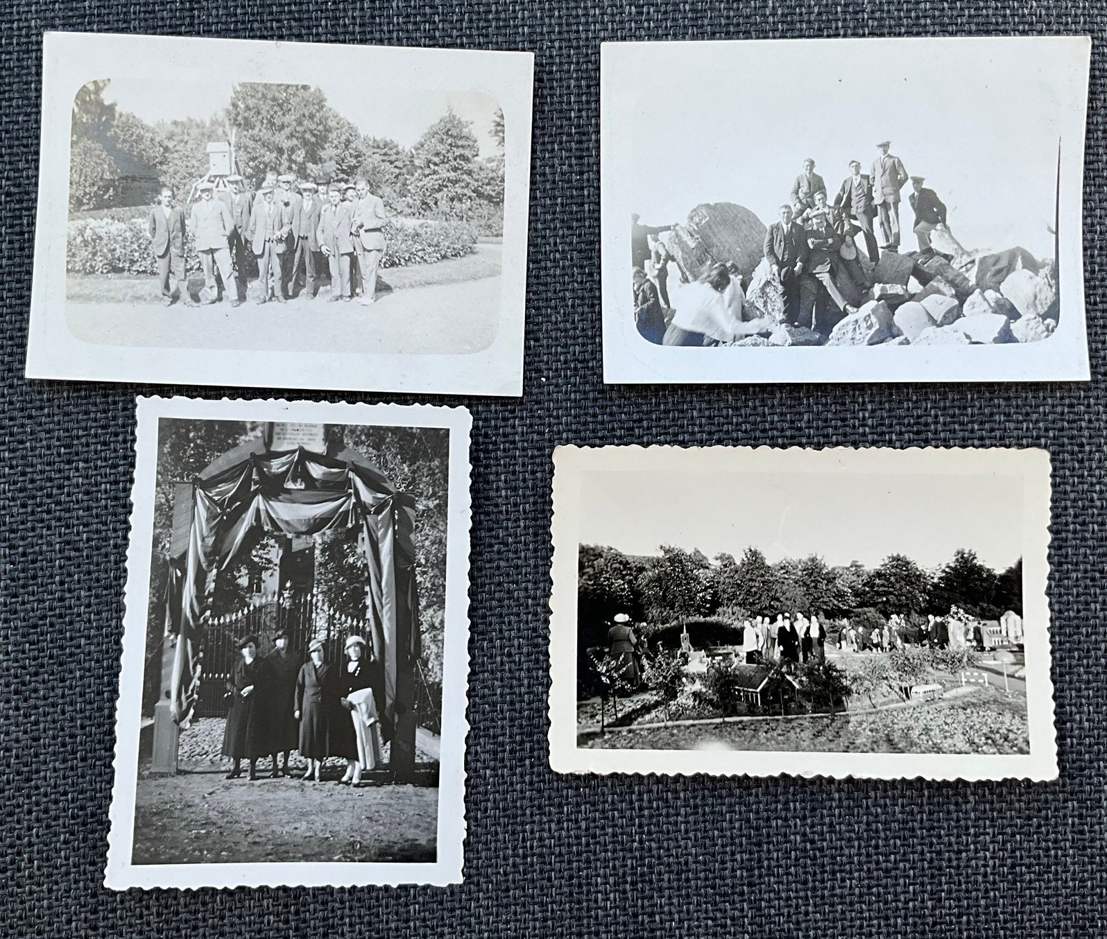 4 Originele Antieke Foto’s uit Notariswoning, Ophalen of Verzenden, Zo goed als nieuw, Gebouw, Foto