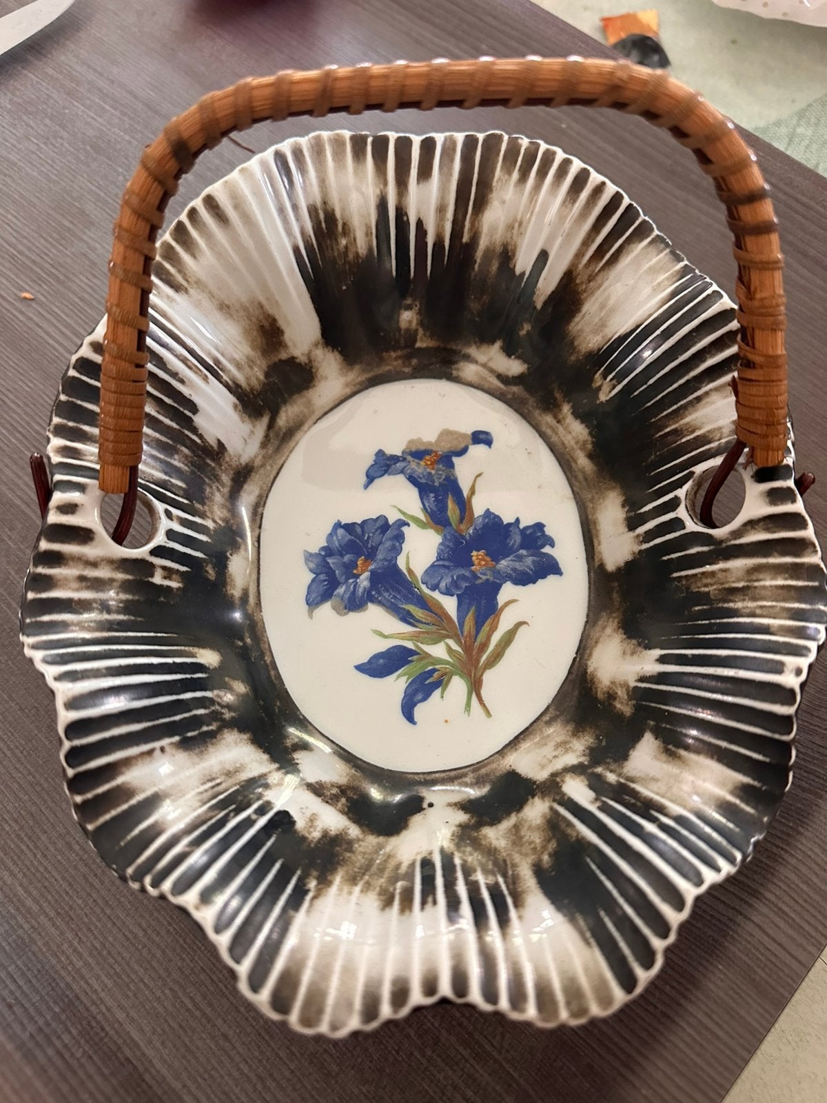 Steinmann Tiefenfurt Art Déco-gebaksschaal met  handvat, Ophalen of Verzenden