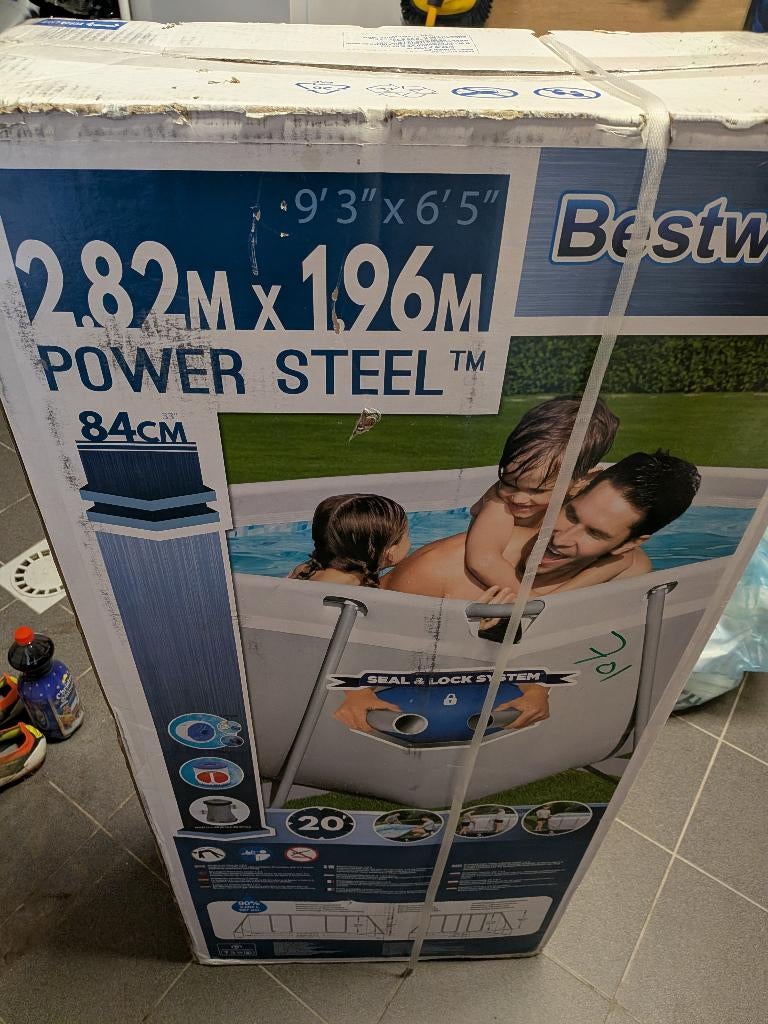 Bovengronds zwembad, Tuin en Terras, Ophalen, 80 tot 120 cm, Nieuw, Minder dan 200 cm