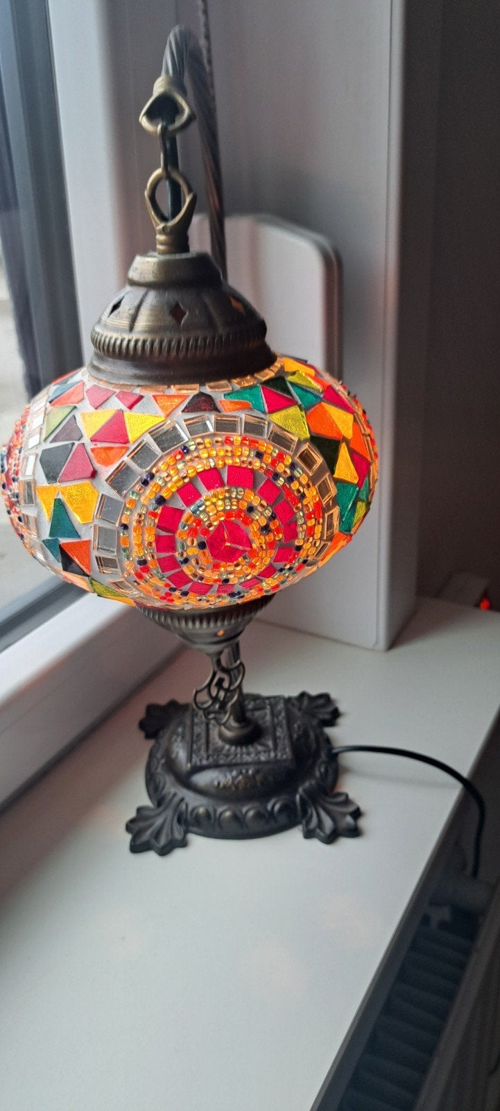 mooie lampekap, Huis en Inrichting, Ophalen, Tafellamp, Meerkleurig, Rond