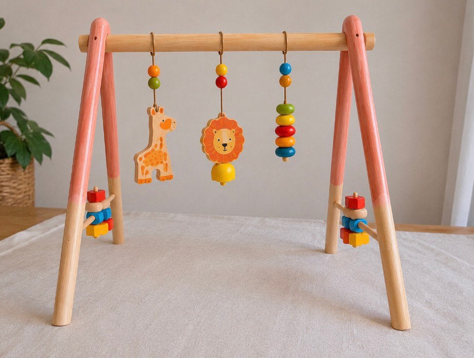 Arc d’éveil en bois Playtive (0-18 mois) très bon état, Enlèvement ou Envoi, Comme neuf, Autres types