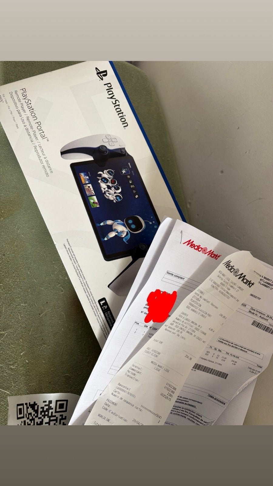 Ps5 portable, Enlèvement, Comme neuf