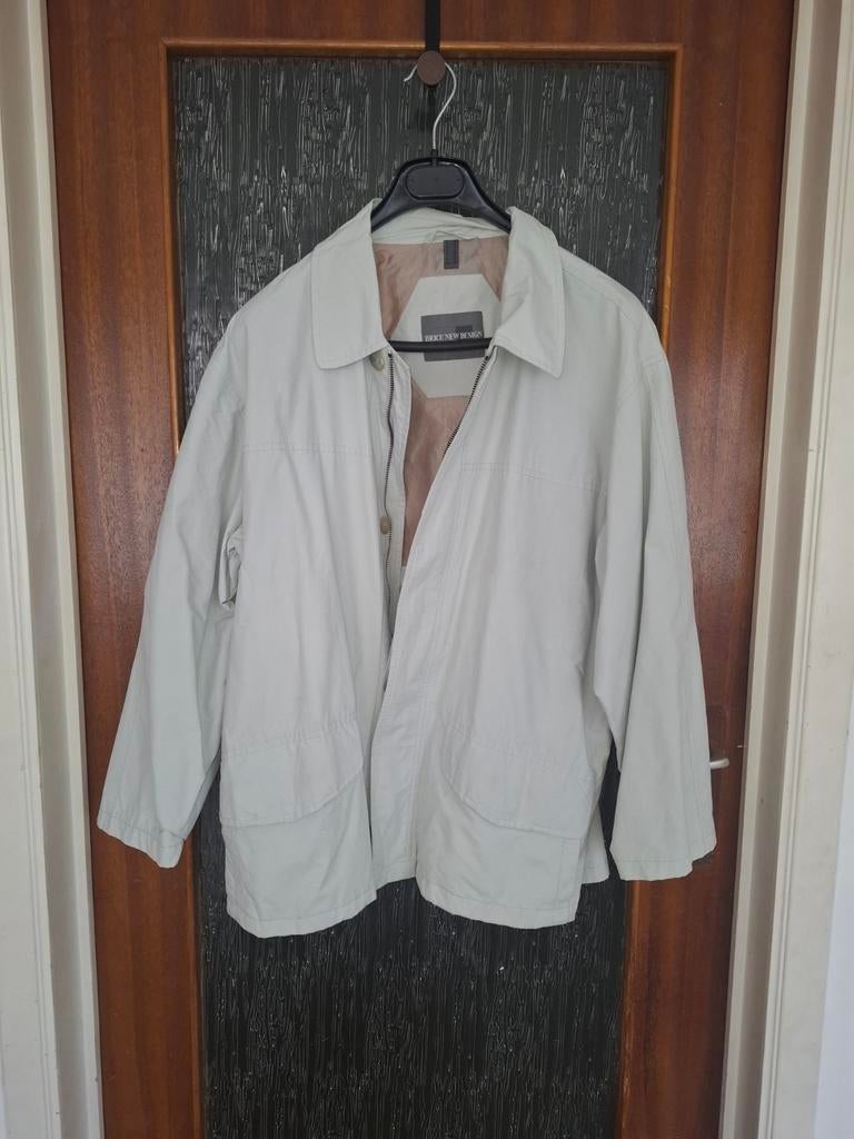Veste légère mi-saison Bruce New Design – XXL – Beige clair, Kleding | Dames, Ophalen, Zo goed als nieuw, Maat 46/48 (XL) of groter