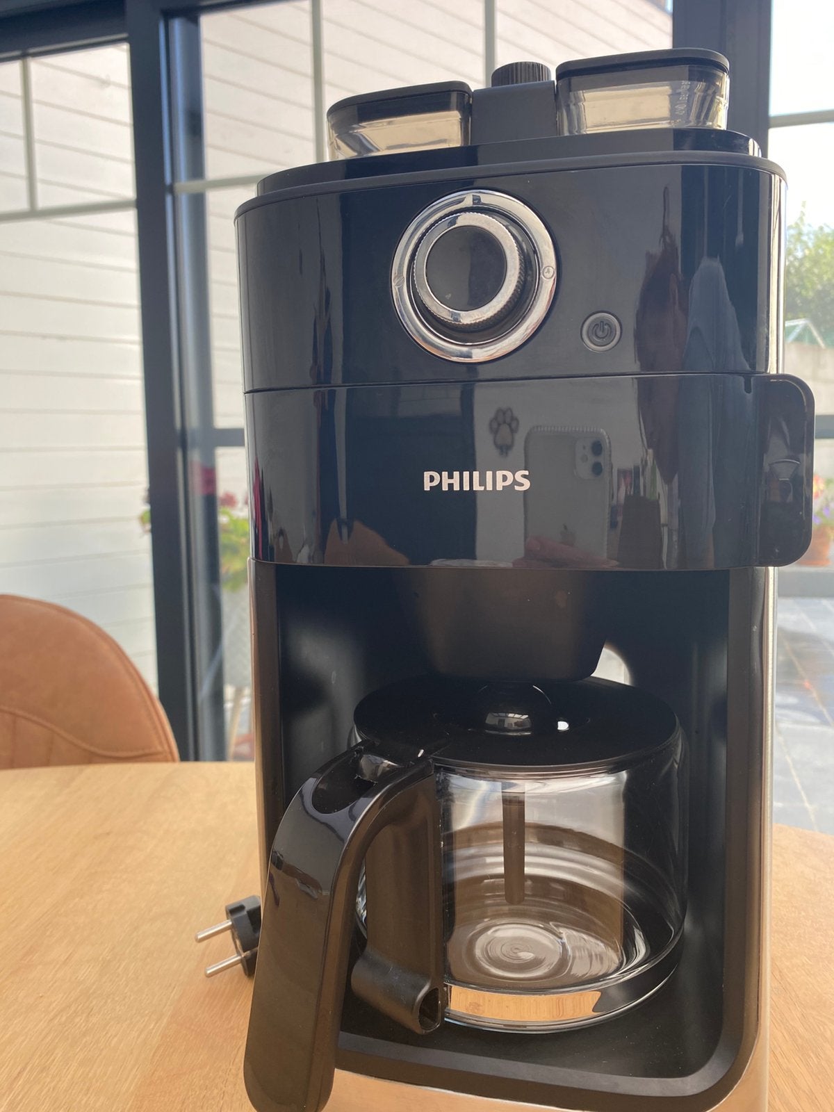 Philips volautomatische koffiezet met maalwerk, Ophalen, Zo goed als nieuw