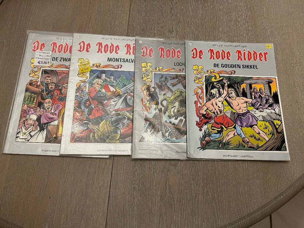 Stripboeken rode ridder, Livres, BD, Plusieurs BD, Enlèvement ou Envoi, Comme neuf
