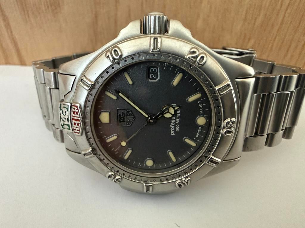 Tag heuer 4000 series, Handtassen en Accessoires, Horloges | Heren, Zo goed als nieuw, Polshorloge, TAG Heuer, Staal, Staal, Ophalen