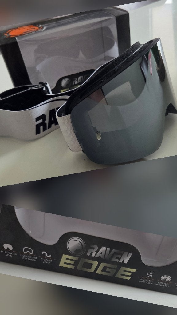 RAVEN crossbrillen, Motos, Envoi, Neuf, sans ticket, Vêtements de motocross, Raven