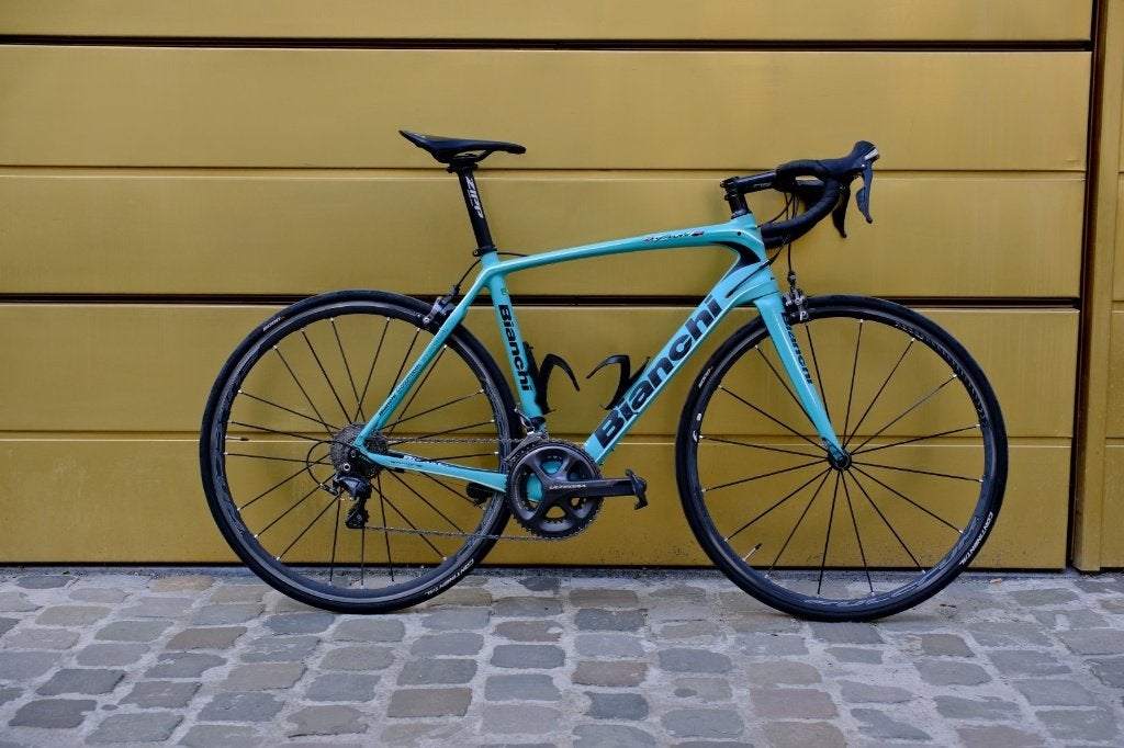 BIANCHI INFINITO CV Carbon Size 55 Ultegra R8000 Fulcrum, Autres marques, Frein sur jante, Enlèvement, 28 pouces
