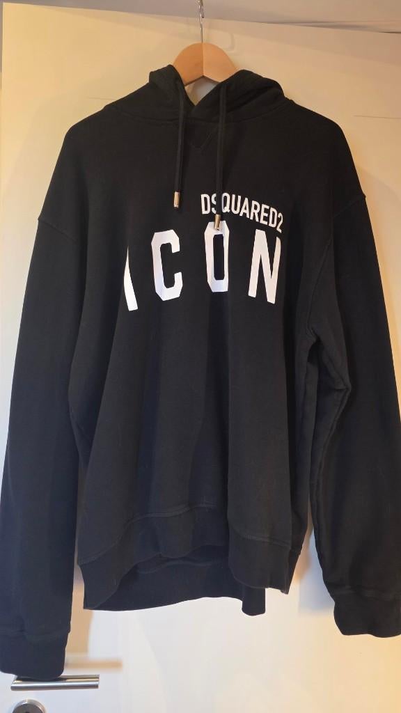 DSQUARED2 ICON COOL Hoodie – Zwart – Maat 3XL (EU 58), Kleding | Heren, Dsquared2, Zwart, Ophalen of Verzenden, Maat 56/58 (XL)
