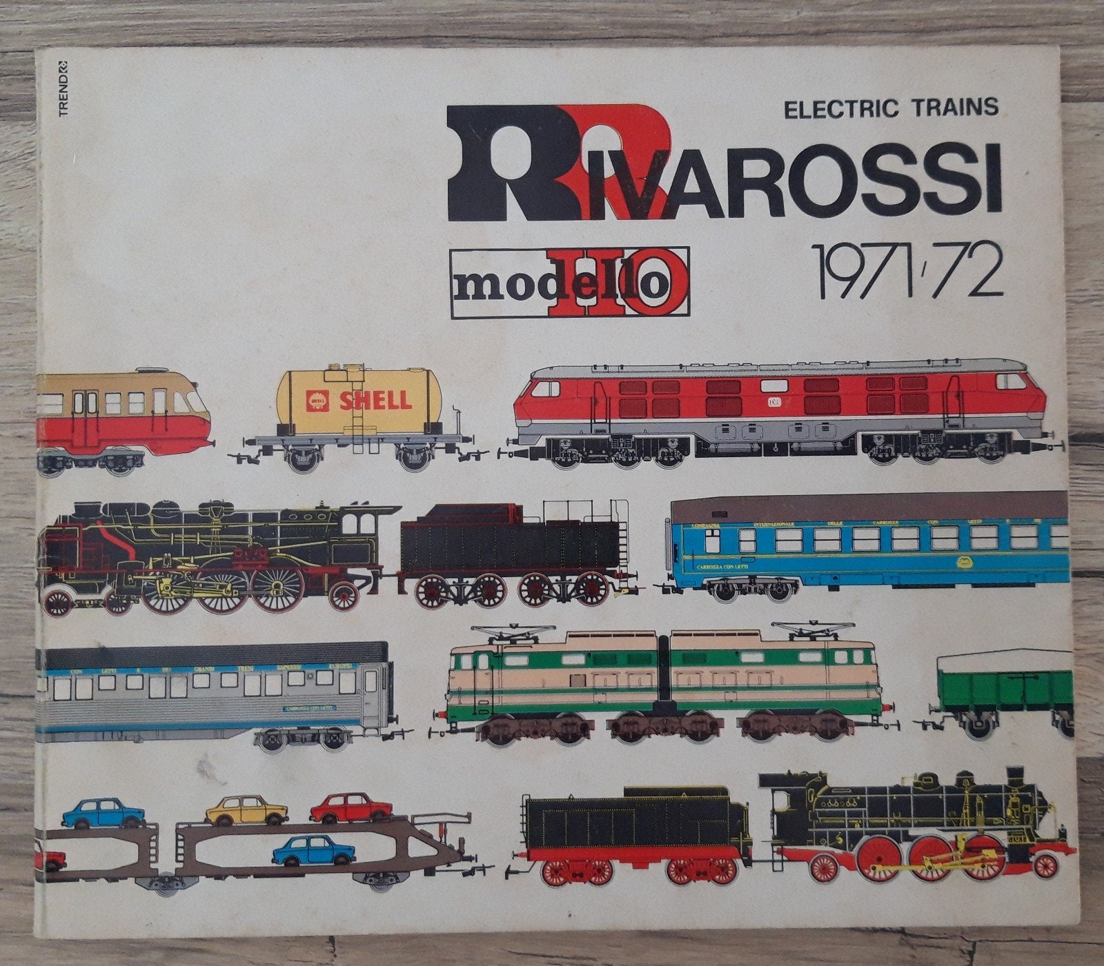 Rivarossi 1971/72 catalogus, Ophalen of Verzenden