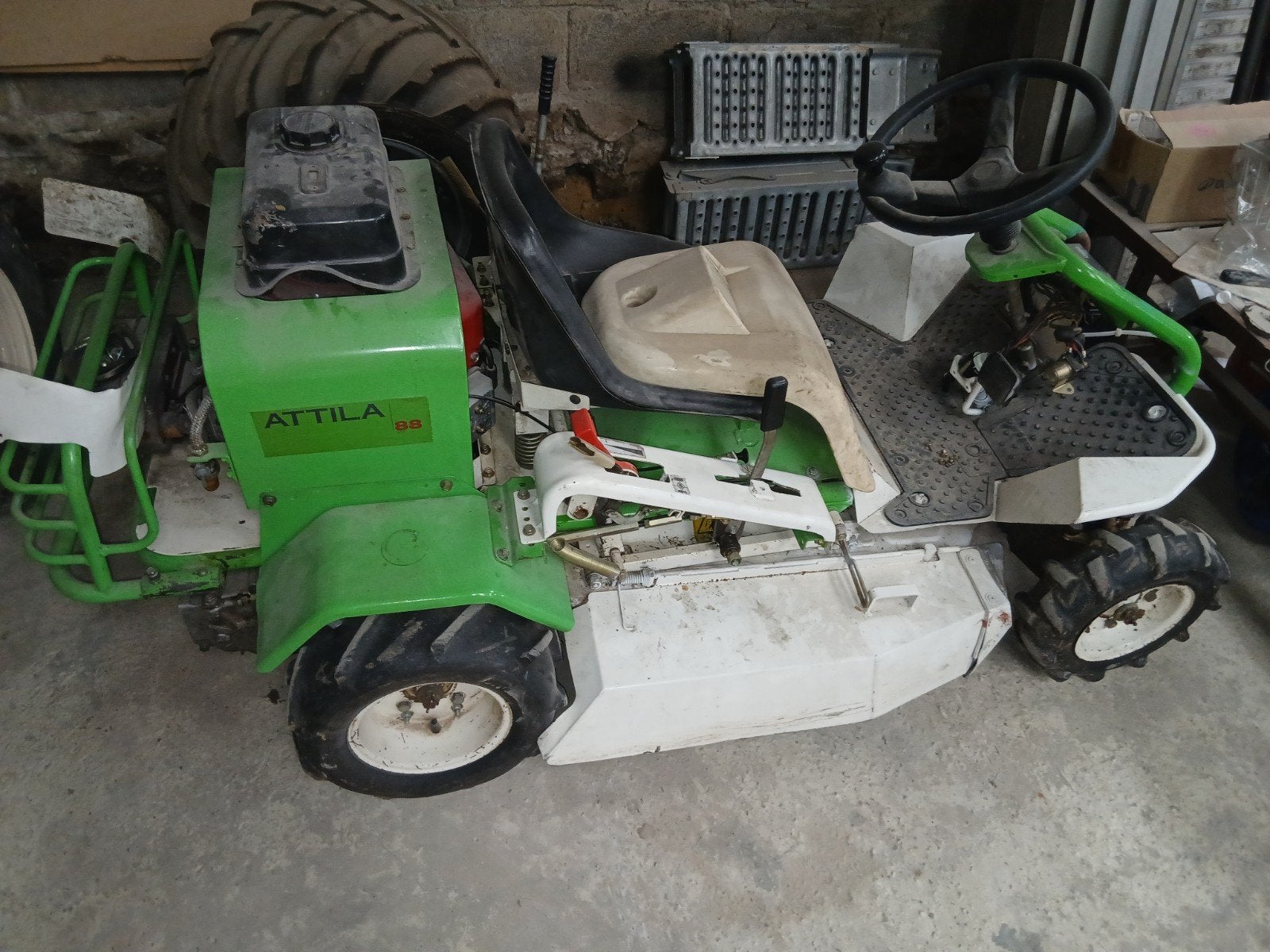 tracteur 88, Ophalen