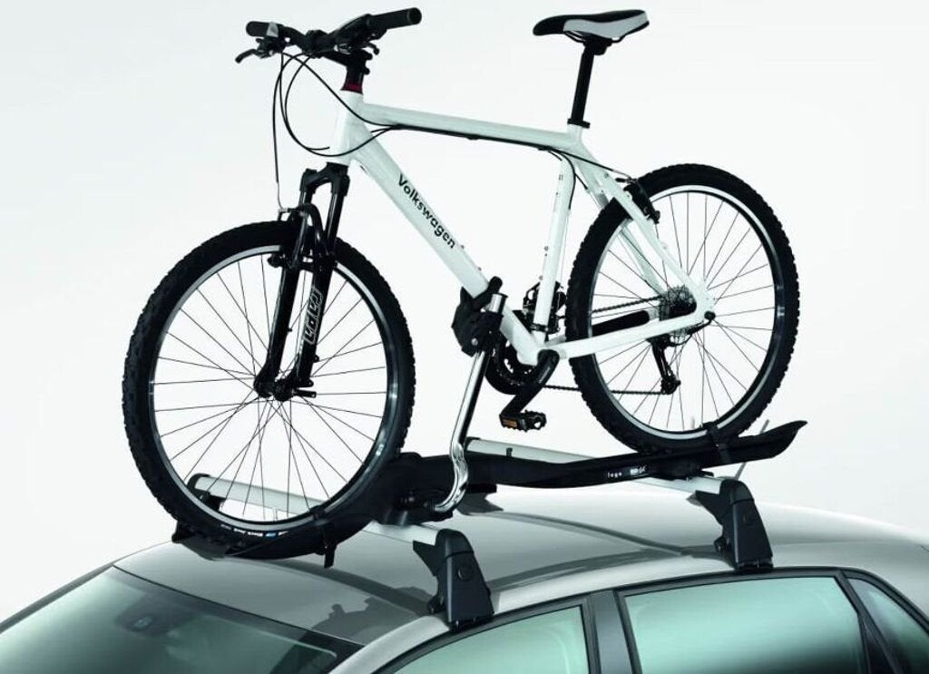 Originele Volkswagen fietsendrager fietsdrager 6Q0071128A, Auto diversen, Dakdragers, -, -, Nieuw, Ophalen of Verzenden