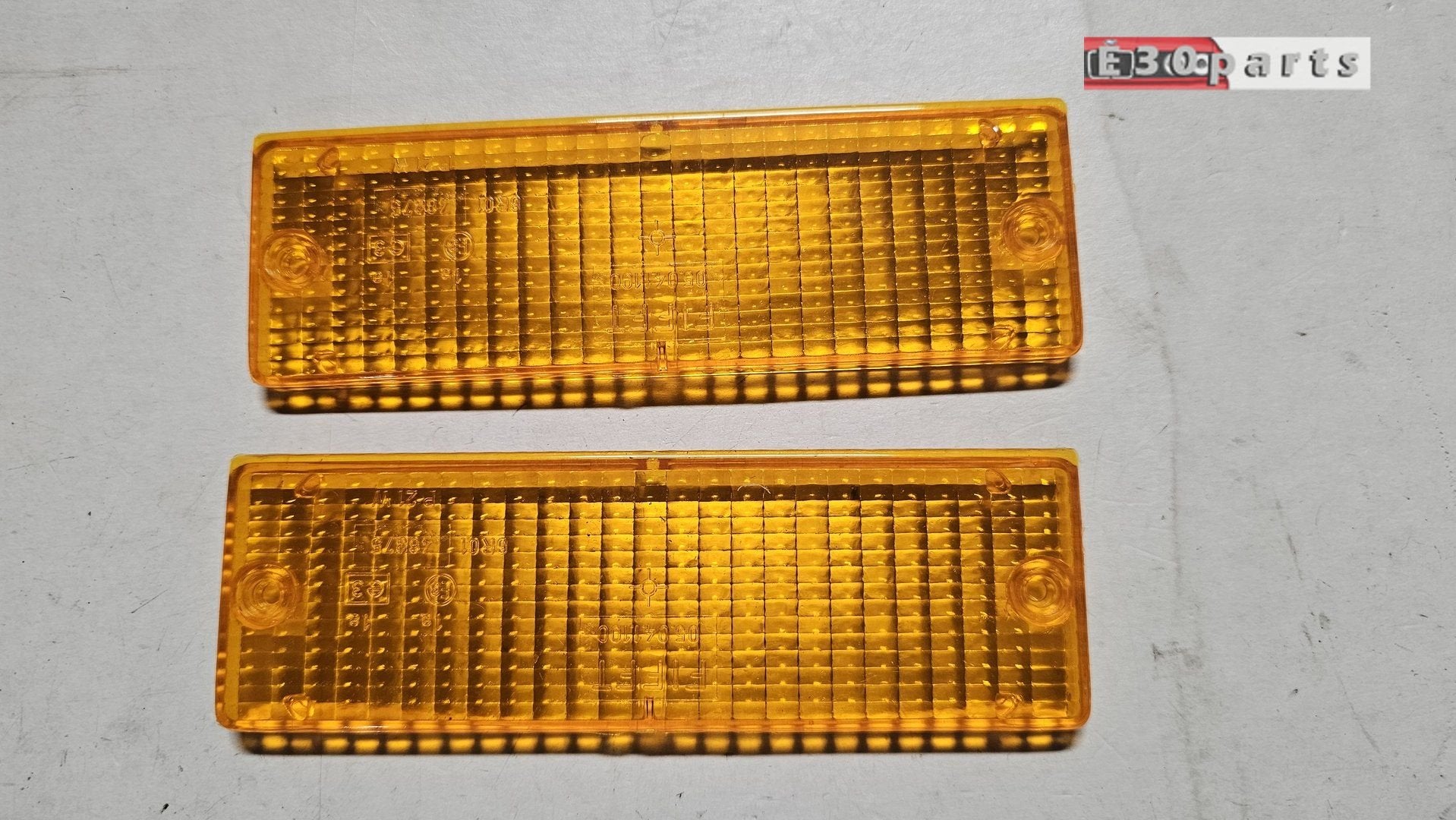 knipperlichtglas set oranje BMW 3 serie E30 63131386015 1386, Autos : Pièces & Accessoires, -, Origine de la pièce connue, Utilisé