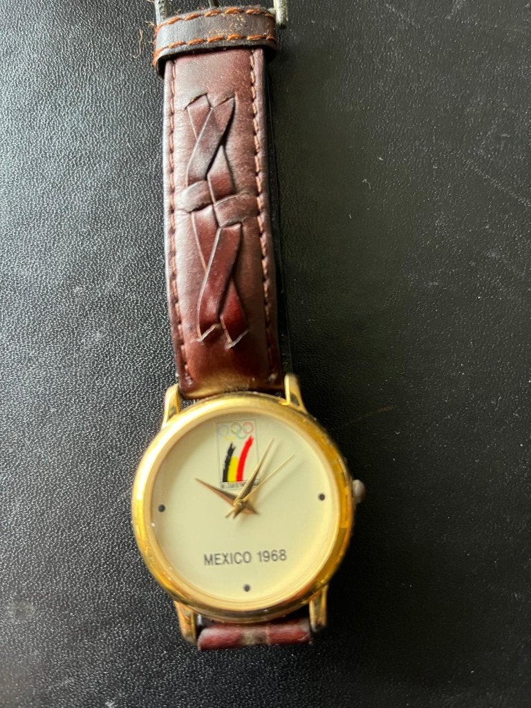 Mexico 1968 - football - montre originale fonctionne, Enlèvement ou Envoi, Utilisé, Autres types