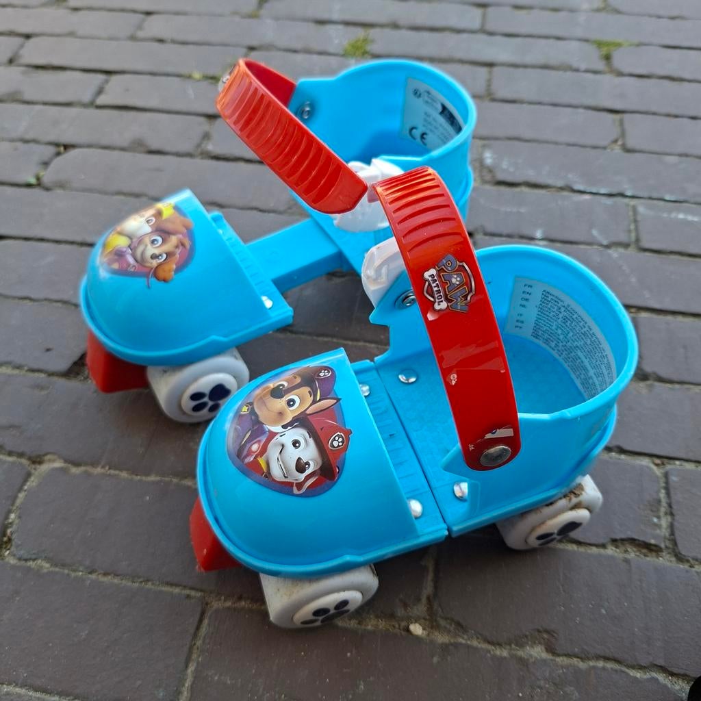 Rolschaatsen paw patrol, Kinderen en Baby's, Ophalen, Verstelbaar, Zo goed als nieuw, Kinderen