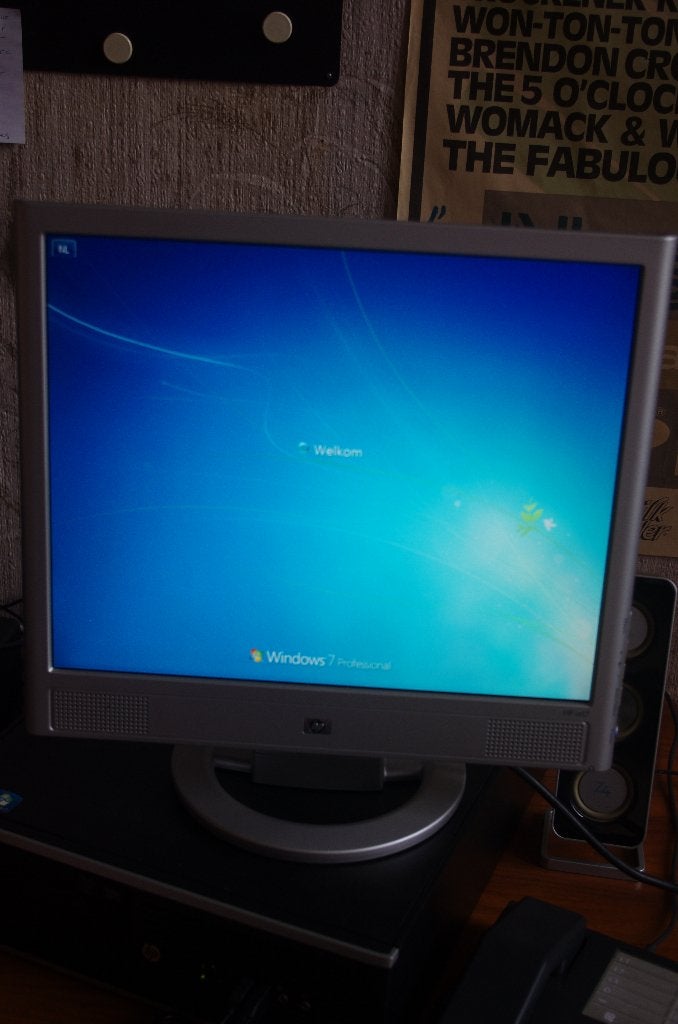 PC-scherm van HP, Computers en Software, Monitoren, Ophalen, Gebruikt, Ingebouwde speakers, HP