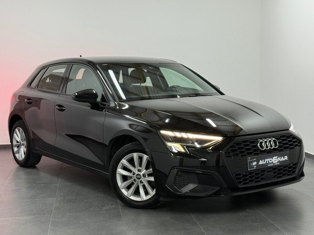 Audi A3 30 TDi Euro6d- Led - Cockpit - Navi - CarPLAy, Achat, Euro 6, Entreprise, Noir